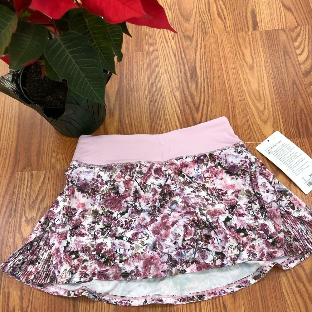 Lululemon play off the pleats skirt/skort